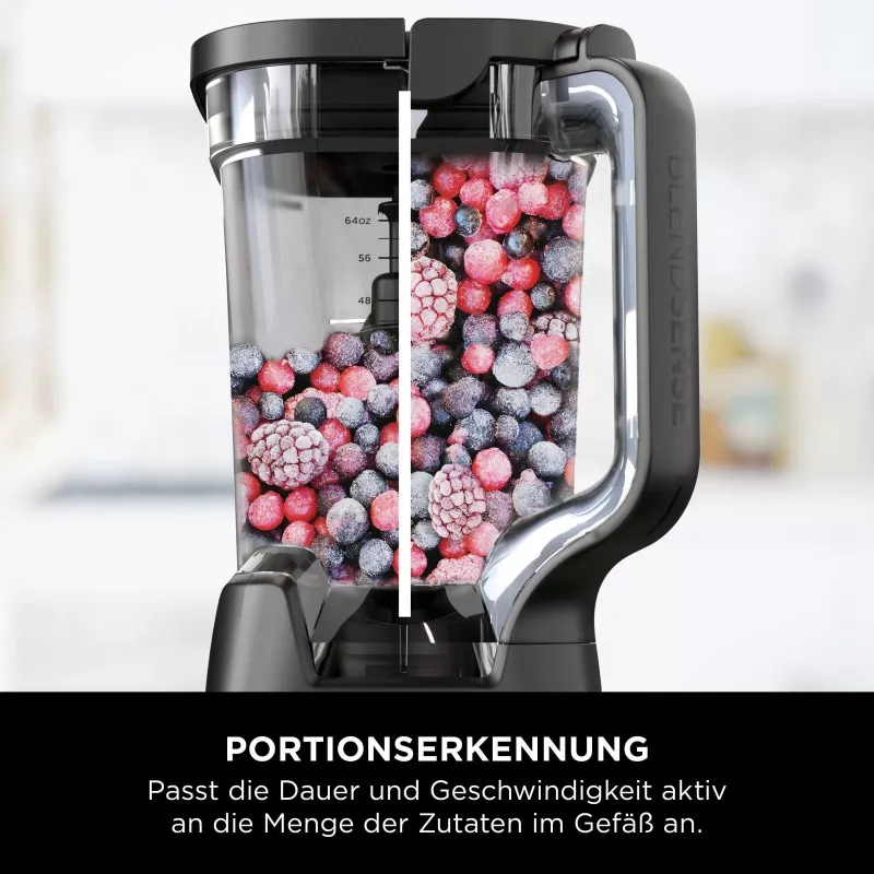 Ninja TB301EU Detect Power Mixer Pro tehosekoitin, 1,2 kW, 6 automaattiohjelmaa, musta