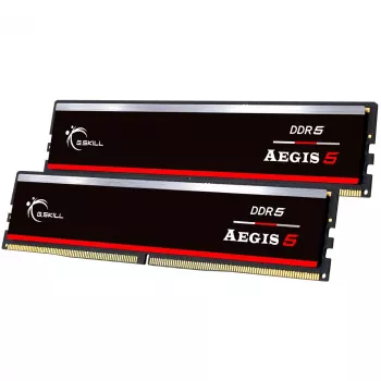 DIMM 32 GB DDR5-5200 (2x 16 GB) dual-kit, keskusmuisti musta, F5-5200J4040A16GX2-IS, Aegis 5, INTEL XMP, AMD EXPO