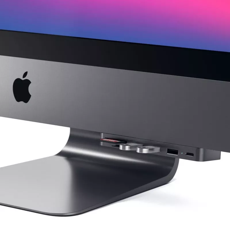Satechi ST-TCIMHM kannettavan telakka/porttitoistin USB 3.2 Gen 1 (3.1 Gen 1) Type-C harmaa