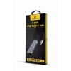 Kannettavan telakka Gembird UHB-CM-CRU3P1U2P2-01 — USB 3.2 Gen 1 Type-A, MicroSD/SD/SDHC/SDXC enintään 128 GB, hopea