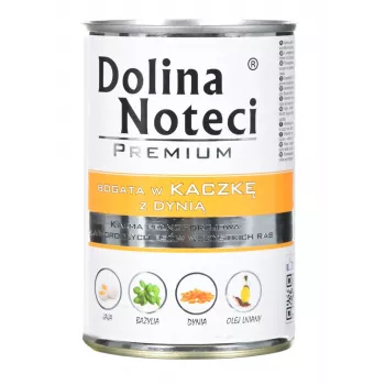 Dolina Noteci Premium runsaasti ankkaa ja kurpitsaa 400 g