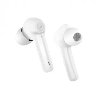 Maxell Dynamic+ langattomat kuulokkeet latauskotelolla Bluetooth valkoinen