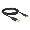 Kaapeli DeLOCK SuperSpeed USB (USB 3.2 Gen 2) Type-A Type-C 2 m