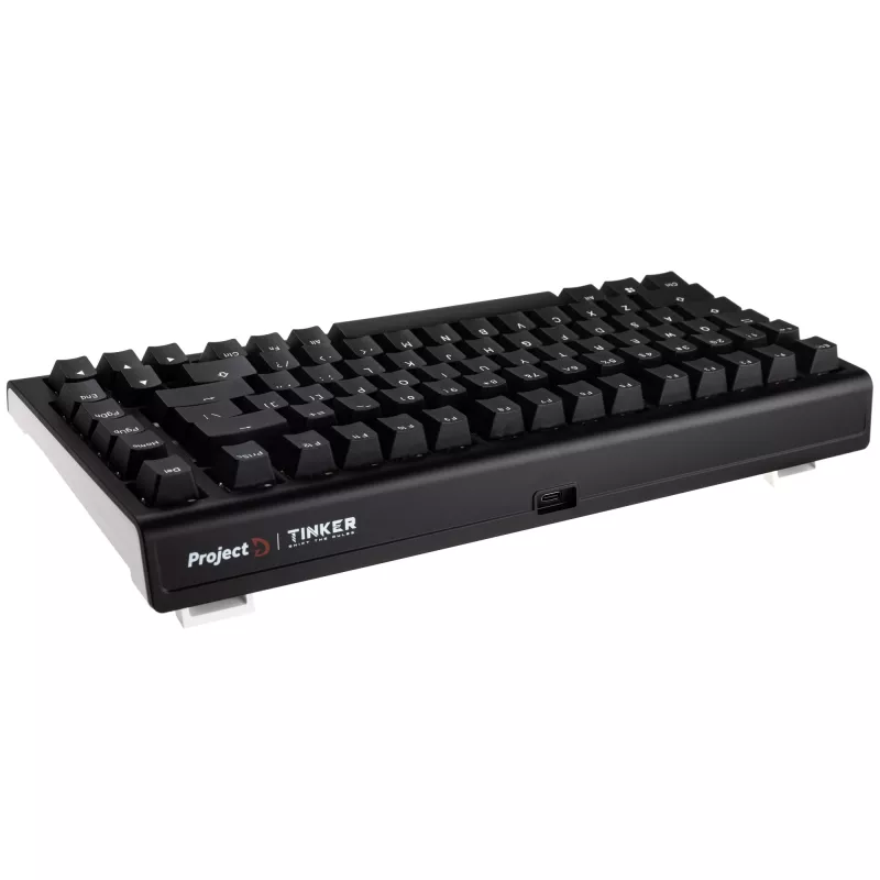 Ducky Tinker 75 näppäimistö Gaming USB US Englanti musta