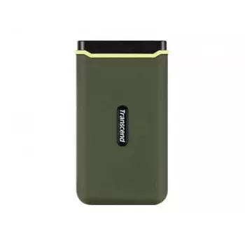 Transcend ESD380C TS2TESD380C kannettava SSD 2 Tt, USB 3.2 Gen 2x2, USB-C, 2000 Mt/s, sotilaanvihreä