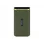 Transcend ESD380C TS2TESD380C kannettava SSD 2 Tt, USB 3.2 Gen 2x2, USB-C, 2000 Mt/s, sotilaanvihreä