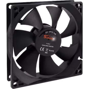 Kotelotuuletin Inter-Tech 88885180 yleinen jäähdytysjärjestelmä 9,2 cm