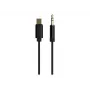 CableXpert USB-C–3,5 mm -kuulokeadapterikaapeli 1,5 m uros/uros (musta)
