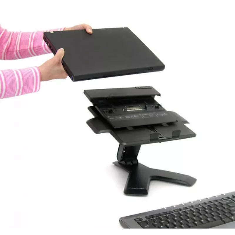 Kannettavan tietokoneen teline Ergotron Neo-Flex™ Notebook Lift Stand musta