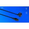 SAVIO CL-181 virtajohto CEE 7/7 (E/F) – IEC C13 5m
