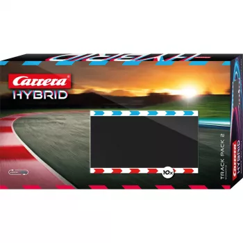 Slotcar-radan laajennuspakkaus CARRERA Hybrid Track Pack 2 laajennus / auto-setti