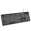 Savio KB-04 näppäimistö koti/toimisto USB QWERTY UK International musta