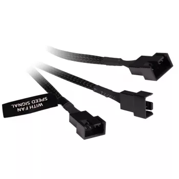 RGB-haaroituskaapeli Alphacool 18679 musta muovi 150mm