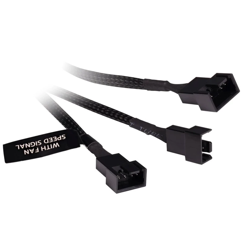 RGB-haaroituskaapeli Alphacool 18679 musta muovi 150mm