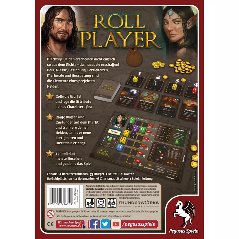 Roll Player, lautapeli
