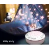 Pehmo-projektorilelu Milly Mally karhu 5656 pehmeällä valolla lastenhuoneeseen