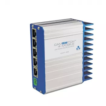 Power over Ethernet -kytkin Veracity VCS-4P1-MOB 4-porttinen PoE-mobiiliyksikkö