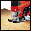 Einhell TC-JS 18/70 Li akkupistosaha 4321280, Power X-Change, 18 V, 2700 iskua/min, 70 mm leikkuusyvyys, sis. 2,5 Ah akun ja laturin, punainen/musta