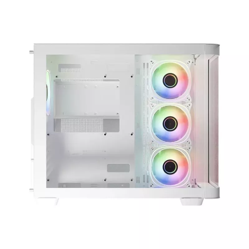 LC-Power Gaming 8001W Pro-Storm Light Midi-Tower ATX-kotelo, valkoinen (LC-8001W-ON)