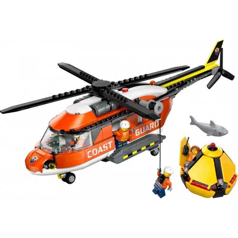 LEGO CITY 60503 Merivartioston helikopteri