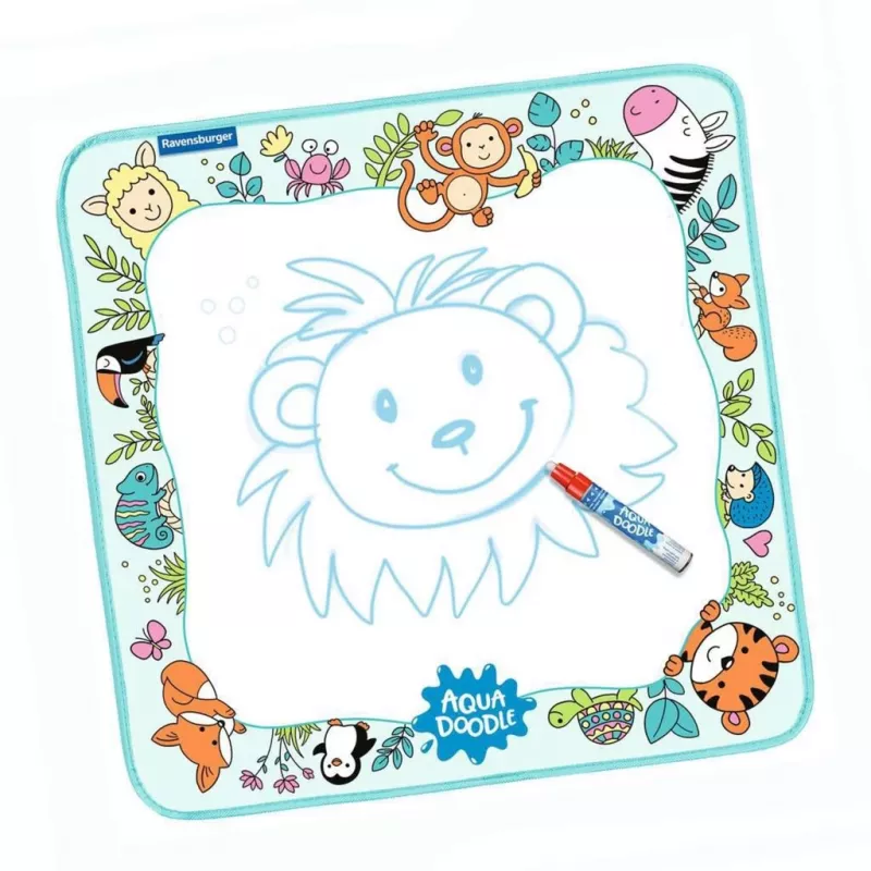 Ravensburger Aqua Doodle Animals maalausalusta — Ministeps-setti siistiin maalaamiseen vedellä