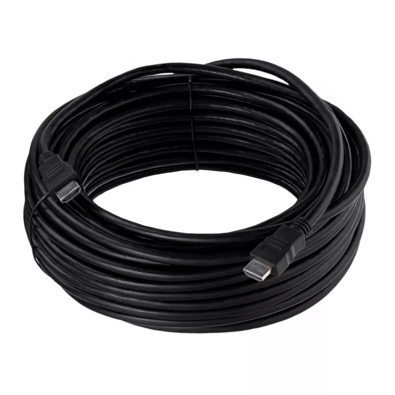 Akyga AK-HD-200A HDMI-1.4-kaapeli, High Speed with Ethernet, 20 m, musta