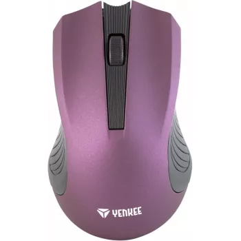 2,4 GHz optinen symmetrinen langaton hiiri, 3 painiketta, violetti
