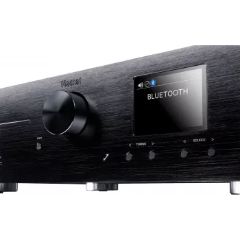 Stereo-vastaanotin Magnat MC 400 — 2.0 kanavaa, 40 W per kanava, CD-soitin, Wi-Fi, Bluetooth, DAB/FM, Ethernet (musta)