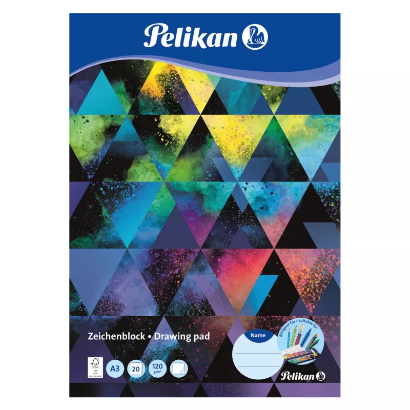 Kartonki Pelikan 236799 20 arkkia 120 g/m² A3