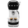 SMEG 50's Style ECF02BLEU espressokeitin, 15 bar, musta