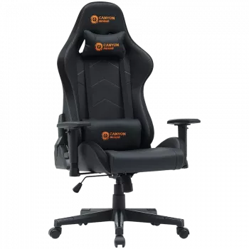Pelituoli CANYON Irida RGBCH03 RGB musta ergonominen muotoilu, säädettävät käsinojat, kallistuva selkänoja