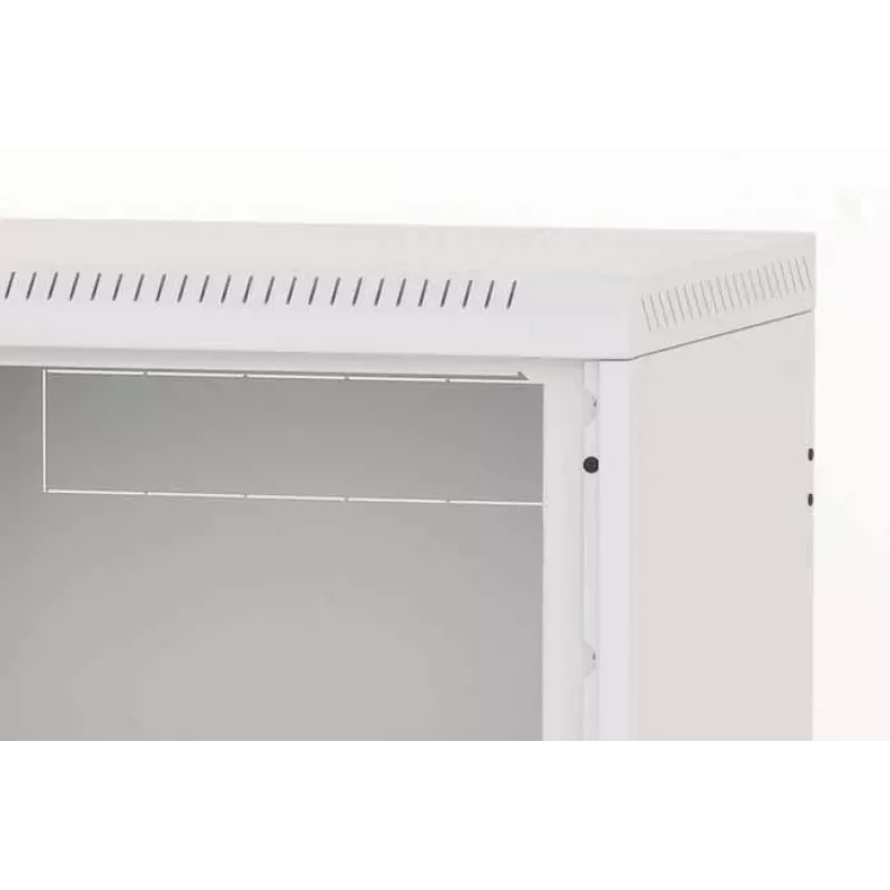 Seinäkiinnitteinen räkki Triton RBA-09-AS5–CAX–A1 9U valkoinen