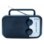 Kannettava radio Eltra DANA musta – FM/AM-vastaanotin, kompakti muotoilu