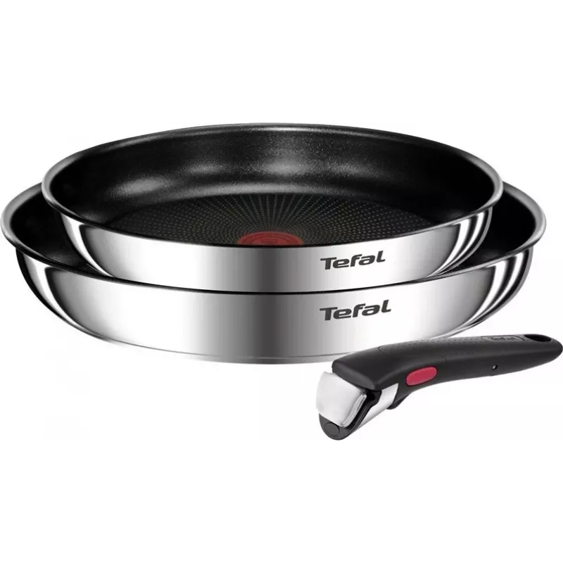 Tefal Ingenio Emotion L897S374 3-osainen paistinpannusarja, 24/28 cm, irrotettava kahva