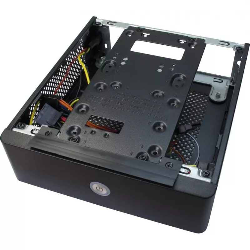 Tietokonekotelo Inter-Tech ITX-601 Desktop musta