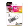Silicon Power Mobile C80 USB-muistitikku 64 GB USB Type-A / USB Type-C 3.0 (3.1 Gen 1) Titanium