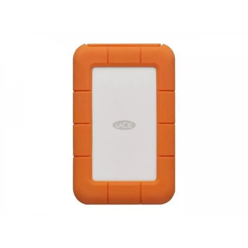 LaCie Rugged USB-C ulkoinen kiintolevy 5 TB USB Type-C 3.2 Gen 1 (3.1 Gen 1) harmaa keltainen