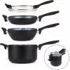 Kattilasarja Russell Hobbs RH01840EU7 – 4-osainen pinottava, metallinen marmoroitu