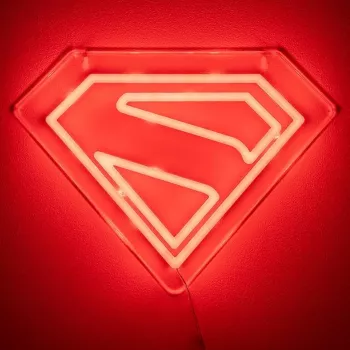 Seinäkiinnitteinen LED-neonvalo Paladone Superman PP14478SMTVN, koristeellinen seinäkilpi