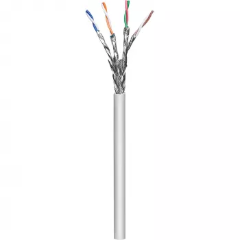 Verkkokaapeli GOOBAY 96093 Cat6 S/FTP (S-STP) harmaa 50 m
