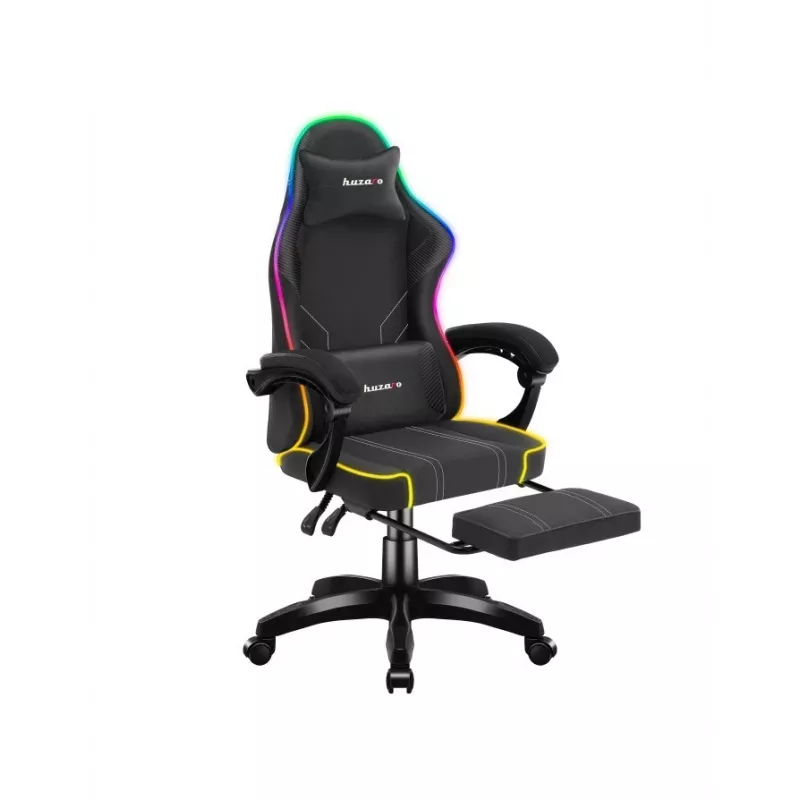 Force 3.7 RGB pelituoli musta