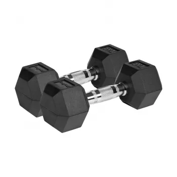 Rebel Active RBA-2325 käsipainot kumipinnoitettu pari 2 x 7 kg