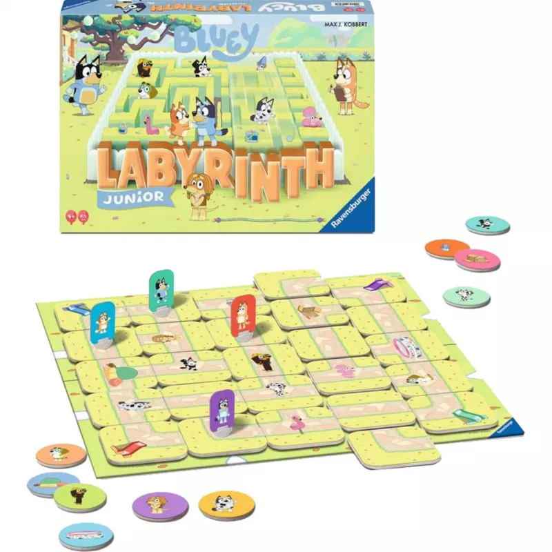 Bluey Junior Labyrinth, seura­pelii