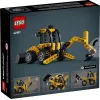 Rakennussarja LEGO Technic Backhoe Loader 42197 — nivelohjaus, toimiva kuormaaja, 104 osaa, suositeltu ikä 7+