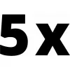 Suodatin Einhell 2351134 musta Class L 5 kpl