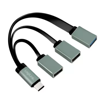 USB-C 3.1 -keskitin 3-porttinen