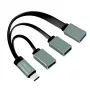 USB-C 3.1 -keskitin 3-porttinen