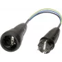 Mittausadapteri Schuko-Schuko (044131)