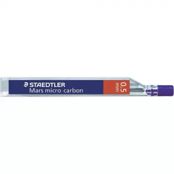 Lyijytäytekynän vaihtolyijy Staedtler Mars micro carbon 250 0,5 mm H