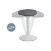 Toimistotuoli Leitz 65440085 pehmustettu istuin harmaa muovirunko